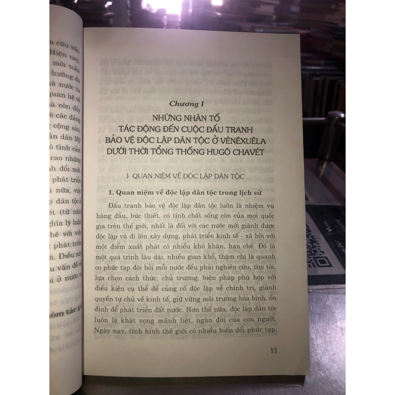 Công cuộc đấu tranh bảo vệ độc lập dân tộc ở Vênêxuêla dưới thời tổng thống Hugô Chavét 538533