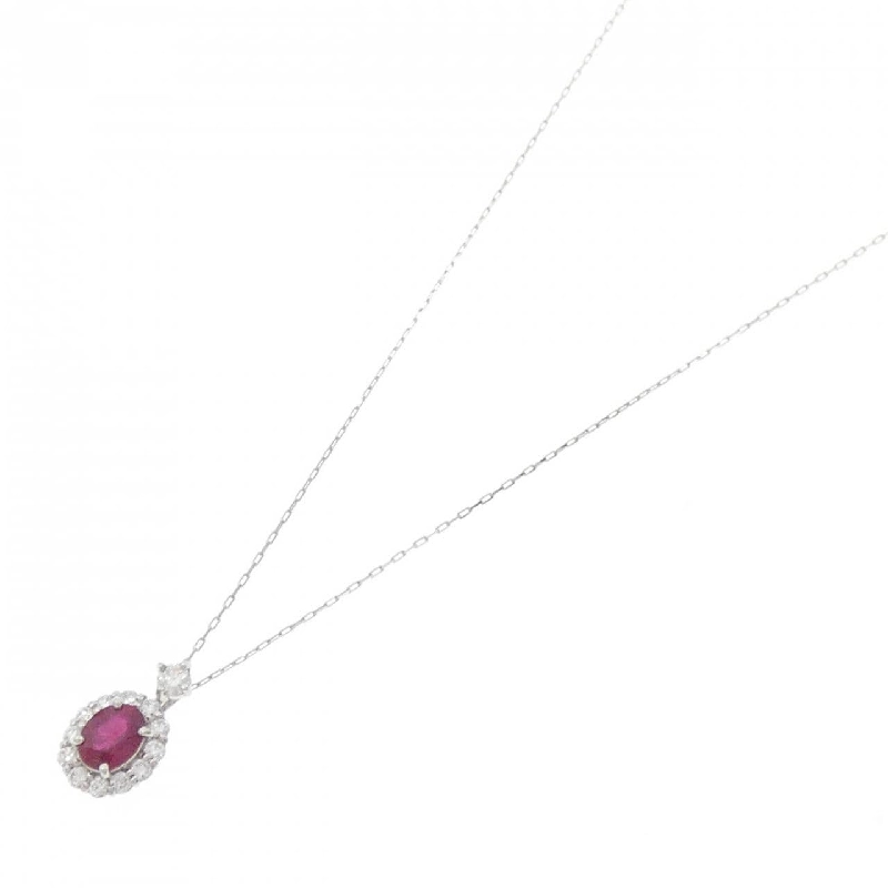 Dây chuyền ruby PT900/PT850 0.31CT - Hàng hiệu Chính hãng 863851