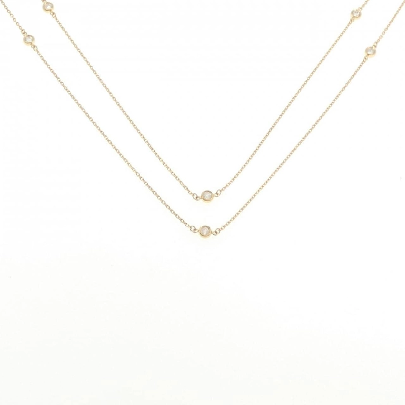 K18YG Dây chuyền kim cương 0.70CT - Hàng hiệu Authentic 849033