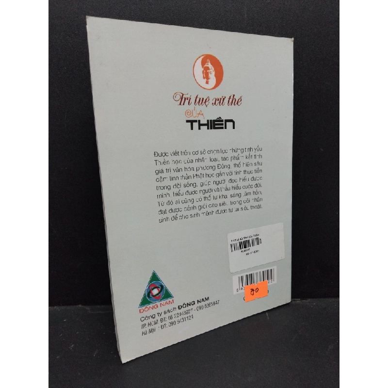 Trí tuệ xử thế của thiền mới 90% bẩn bìa, ố nhẹ, tróc gáy nhẹ 2011 HCM2410 Thư Ưng, Thiên Đan TÂM LINH - TÔN GIÁO - THIỀN Oreka-Blogmeo 308021