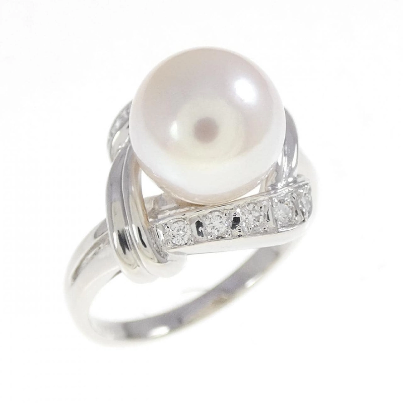 Nhẫn ngọc trai Akoya PT900 8.6mm - Hàng hiệu Authentic 852769