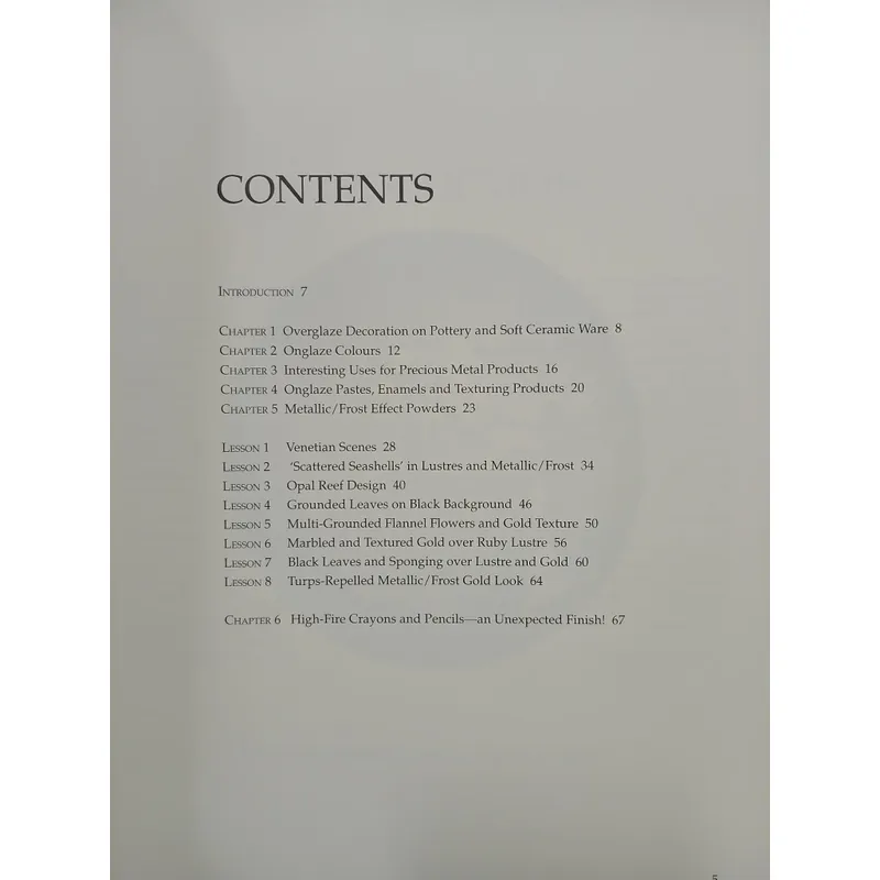 DECORATIVE OPTIONS FOR PORCELAIN, CERAMIC & POTTERY 553294