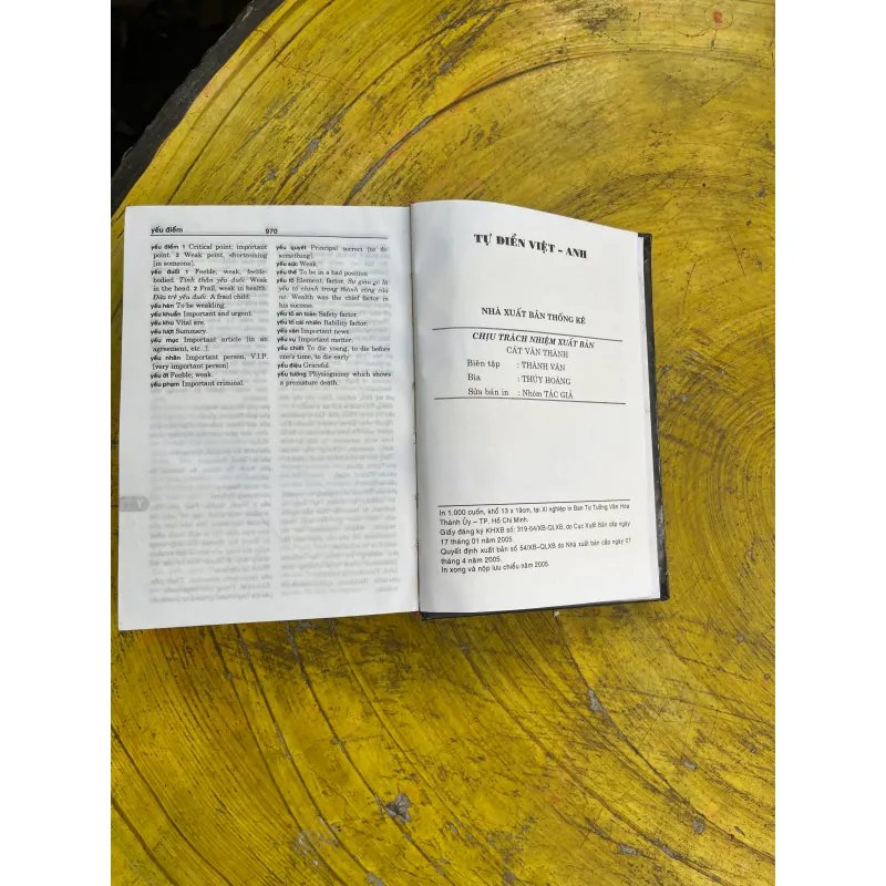 TỪ ĐIỂN VIỆT - ANH VIETNAMESE- ENGLISH DICTIONARY 727422