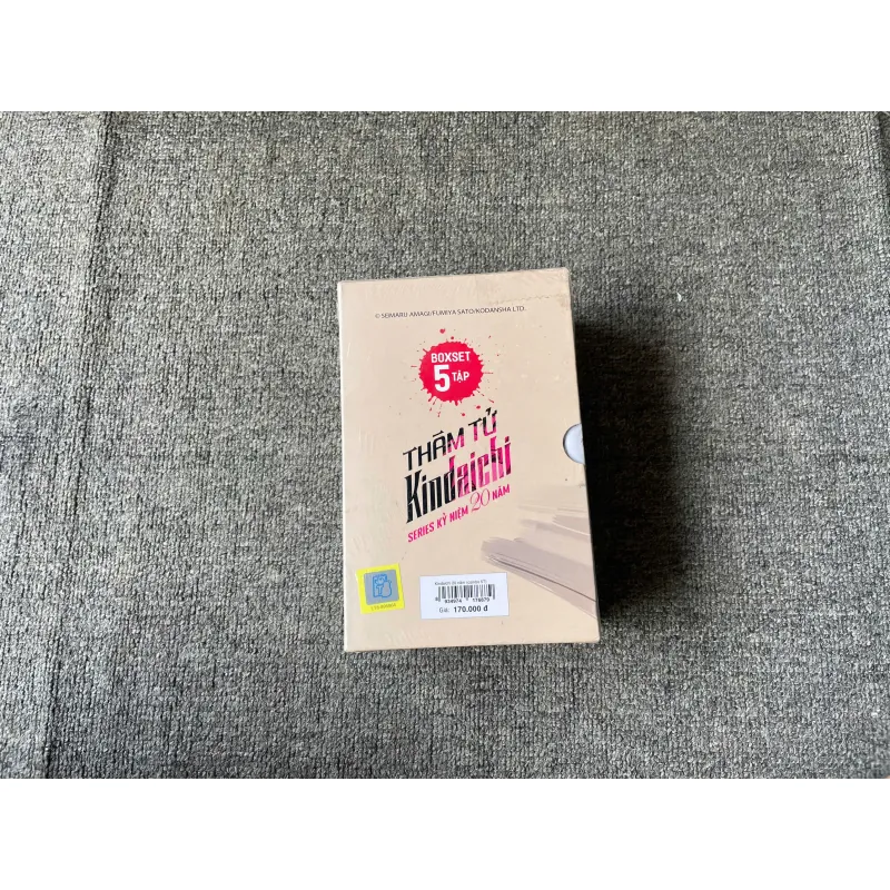 Boxset Thám Tử Kindaichi - Series Kỷ Niệm 20 Năm NXB Trẻ ( Trọn Bộ 5 Tập ) 778405
