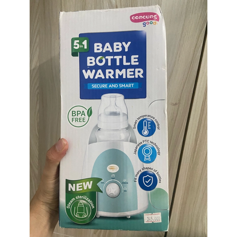 Máy hâm và tiệt trùng bình sữa đa năng ConCung Good 521389