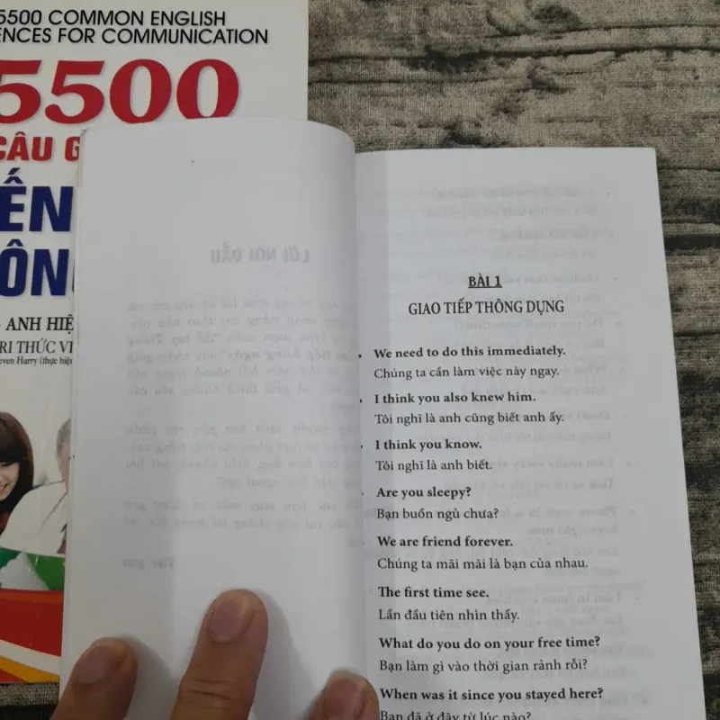 5500 câu & Sổ tay giao tiếp tiếng Anh thông dụng hằng ngày. Tg. Tri Thức Việt & Trường Hải 790567