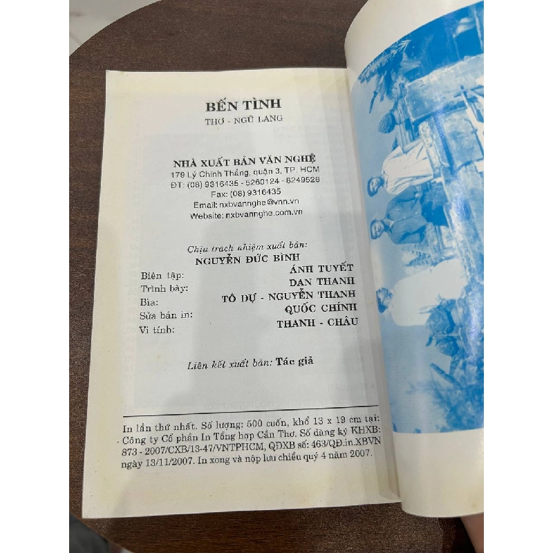 Ngũ Bên Tình Lang - Tô Dự (minh họa), Nguyễn Thanh (phụ bản) 932901