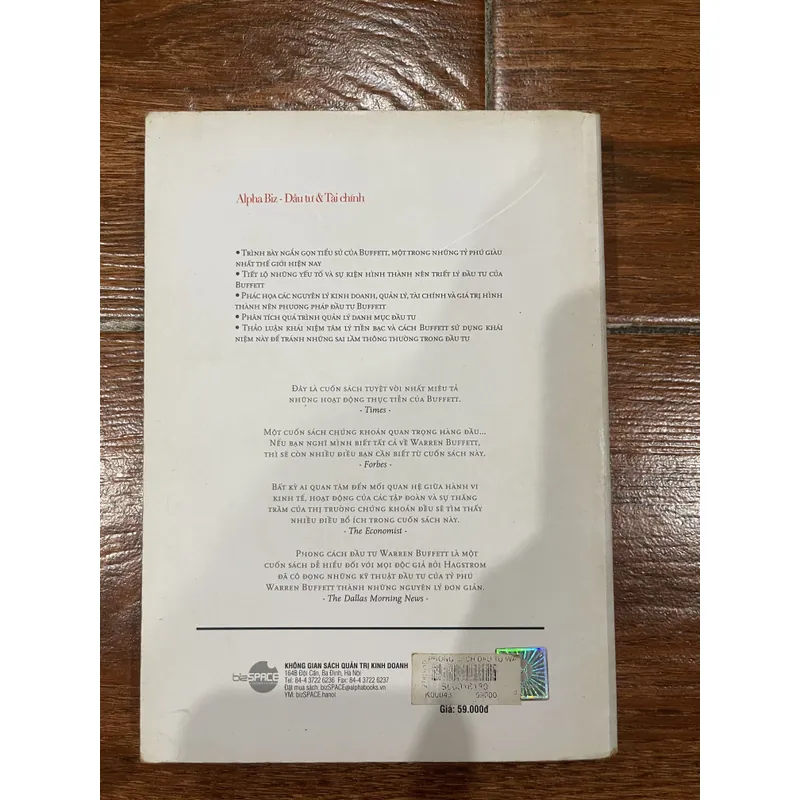PHONG CÁCH ĐẦU TƯ - WARREN BUFFETT (9) 654066