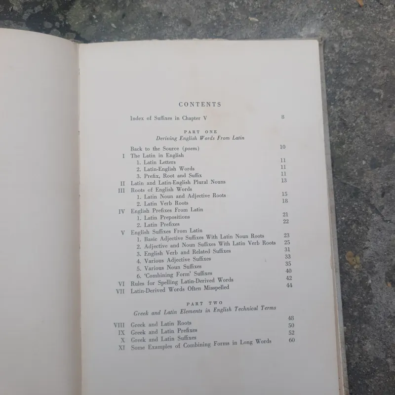 The Latin Elements in English Words 781939