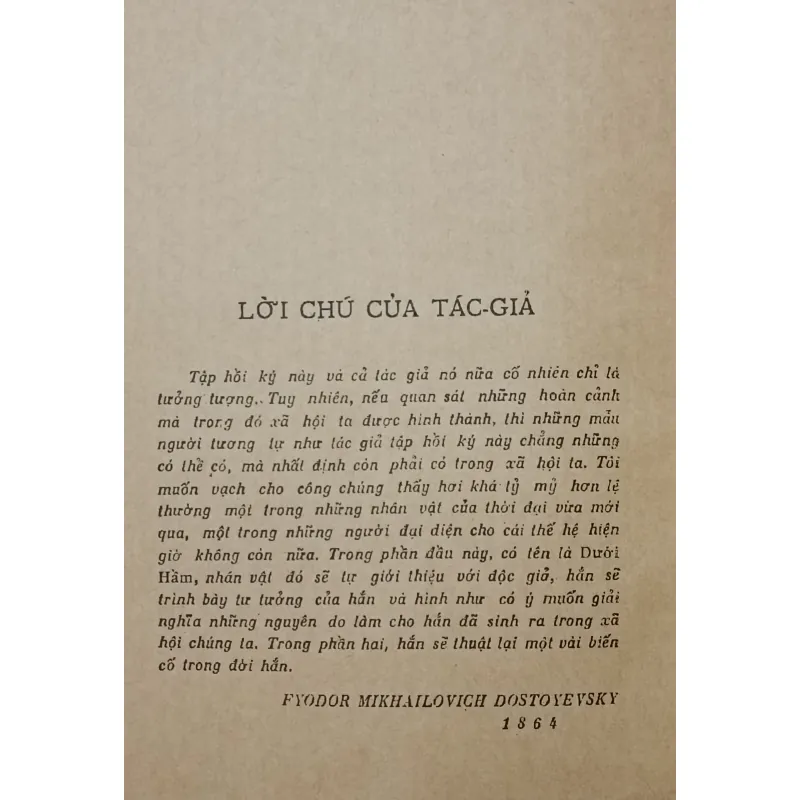 Hồi ký viết dưới hầm (Dostoyevsky) 396909