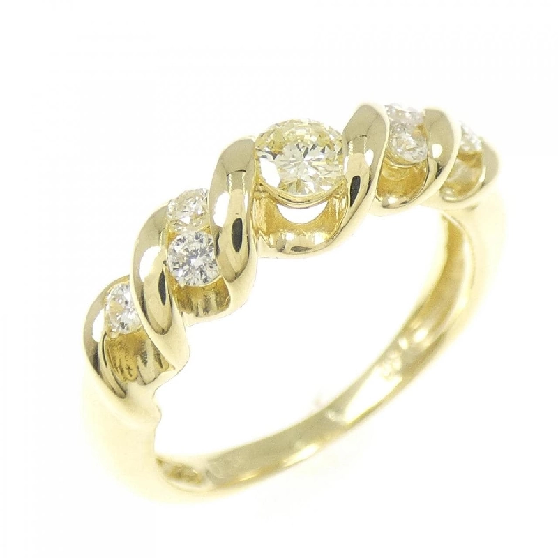 Nhẫn kim cương K18YG 0.30CT - Hàng hiệu Authentic 848533