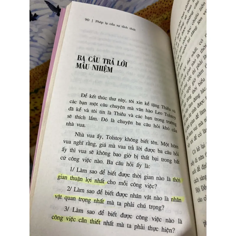 Phép Lạ Của Sự Tỉnh Thức - Thích Nhất Hạnh 992483