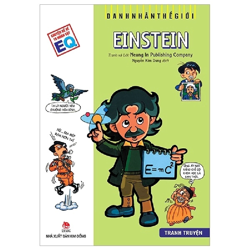 Danh Nhân Thế Giới - Einstein - Neung In Publishing Company (Mới 100%) Kiến thức bách khoa, NXB Kim Đồng - SÁCH ĐẠI HỌC 480512