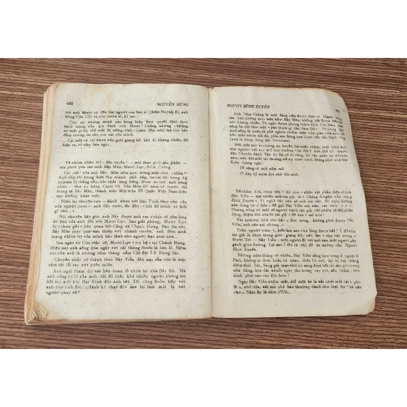 Tiểu thuyết NGƯỜI BÌNH XUYÊN - 403 trang (Tác giả: Nguyên Hùng) 761564