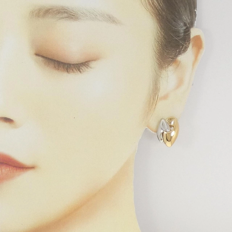 K18YG/PT Bông tai - Hàng hiệu Authentic 871173