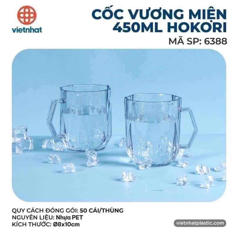 Cốc Vương Miện 450ml Hokori Cao Cấp Việt Nhật🍃🍀 58527