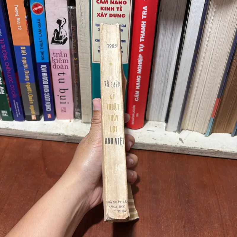 II Sách Kỹ Thuật: Từ Điển Kỹ Thuật Thuỷ Lợi (Anh Việt) - Phạm Thái Vinh - 1985 754352