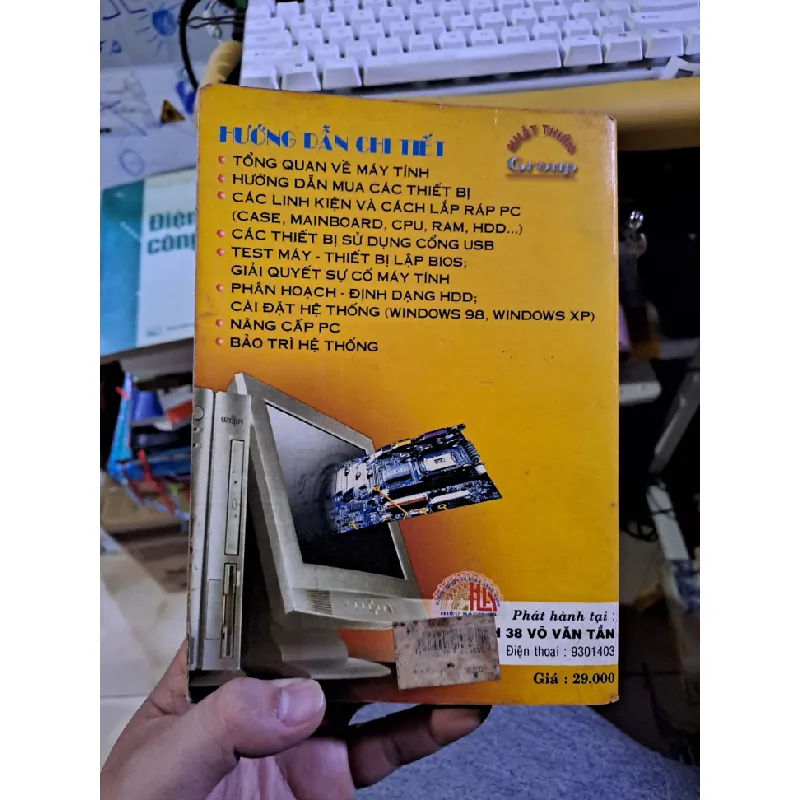 Hướng dẫn kỹ thuật lắp ráp cài đặt nâng cấp và bảo trì máy tính đời mới mới 80% ố GIÁO TRÌNH, CHUYÊN MÔN HCM1709 560094