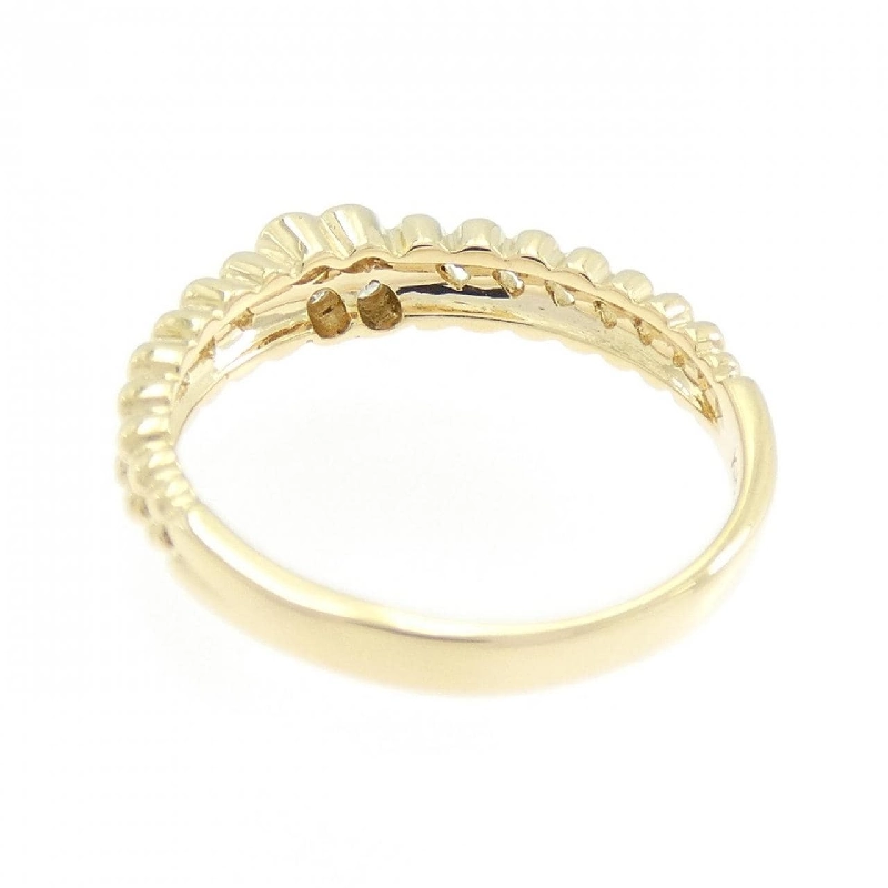 Nhẫn kim cương K18YG 0.07CT 666800