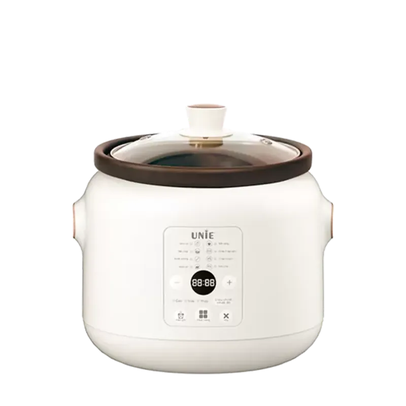 Nồi kho hầm chuyên dụng UNIE USC208 dung tích 2L, lòng nồi gốm Ceramic, hẹn giờ 24 tiếng 738338