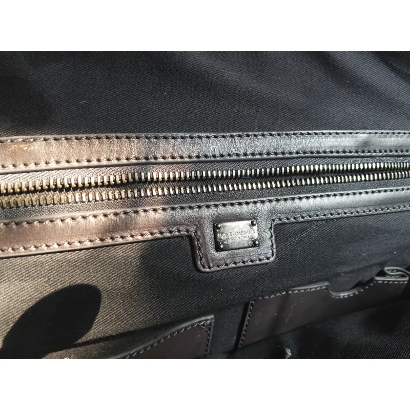 Cặp xách Dolce & Gabbana Da Xanh đậm 1019804