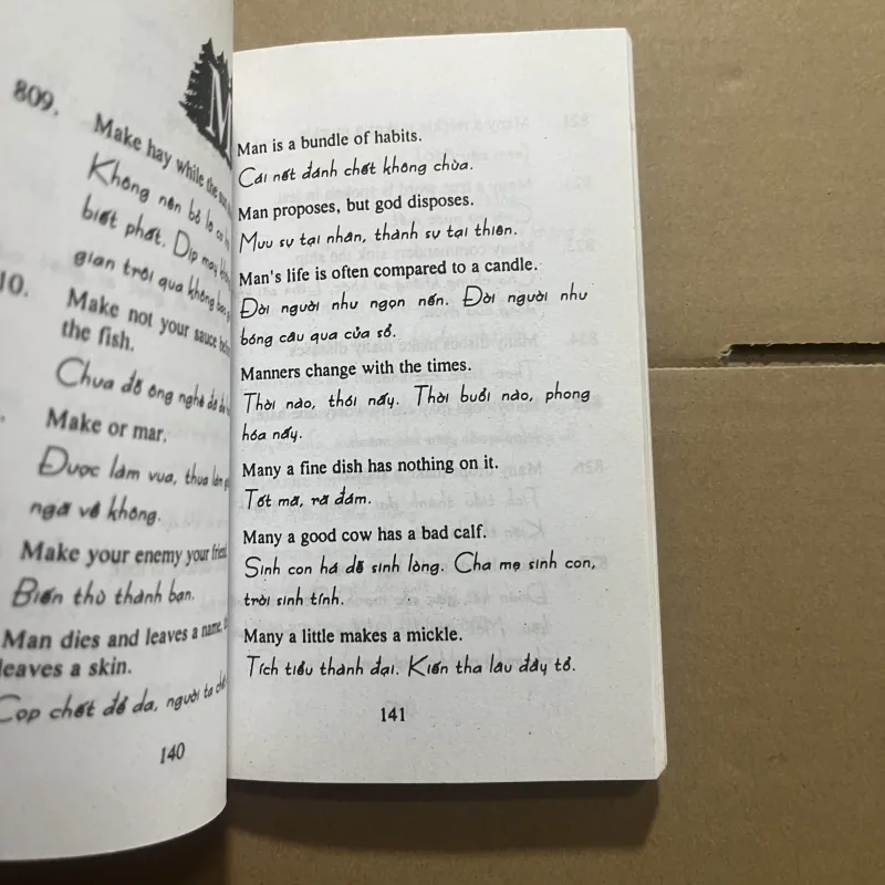 cẩm nang tục ngữ ca dao tiếng anh 976837
