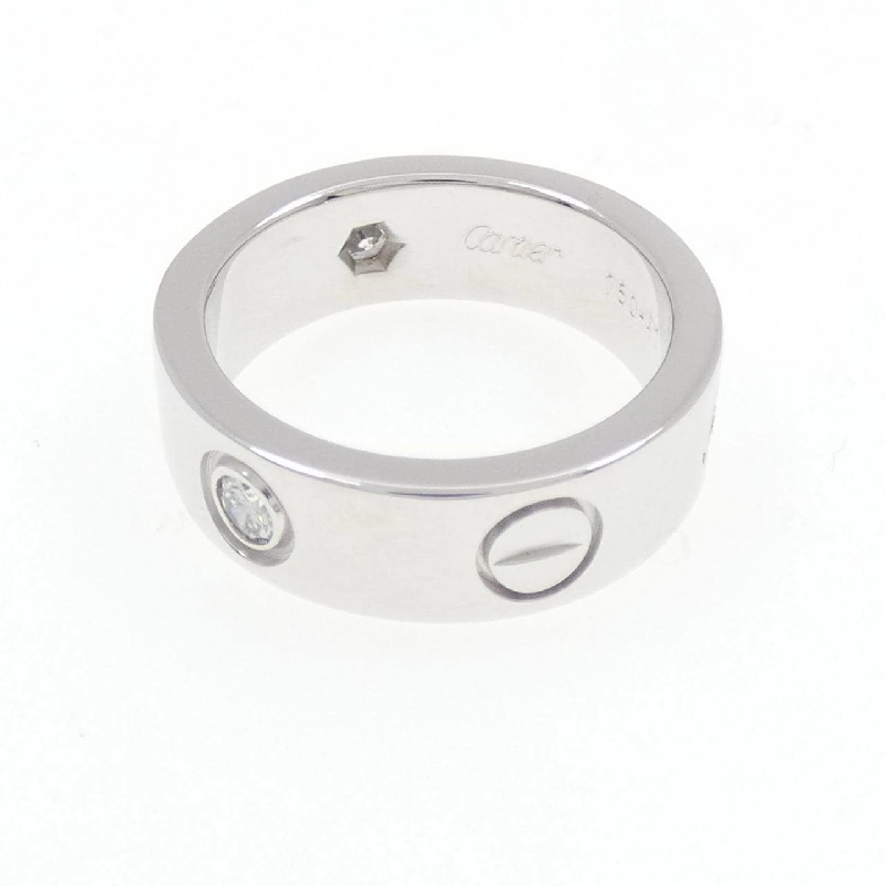 Nhẫn Cartier Love Half Diamond - Hàng hiệu Authentic 838326