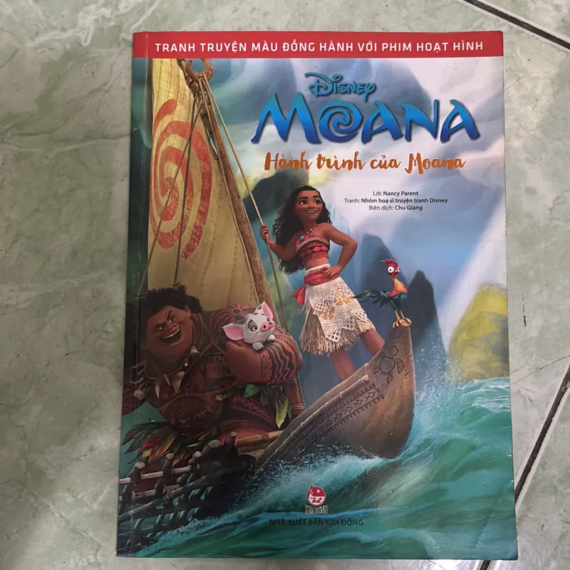 Hành trình của Moana - truyện tranh màu đồng hành với phim hoạt hình 572704