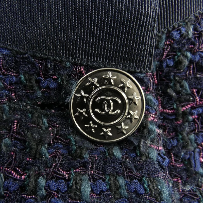 Áo khoác không cổ CHANEL P45580V33531 13P 630294