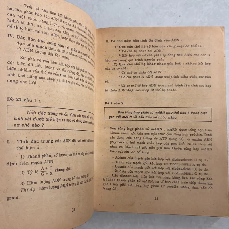 Câu hỏi giáo khoa Sinh học học luyện thi vào đại học Tập 1 - Lê Thị Thảo 783662