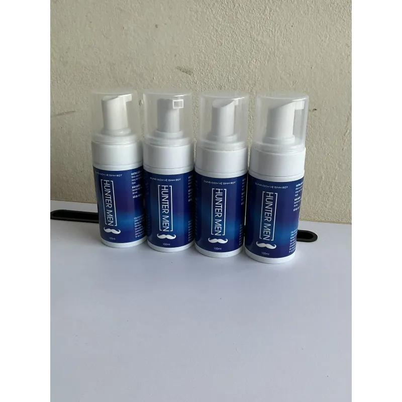 Combo 4 chai bọt vệ sinh nam Hunter Men 1029611