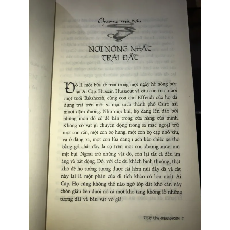 Hậu duệ thần đèn - tập 1 - truy tìm Akhenaten 1031193