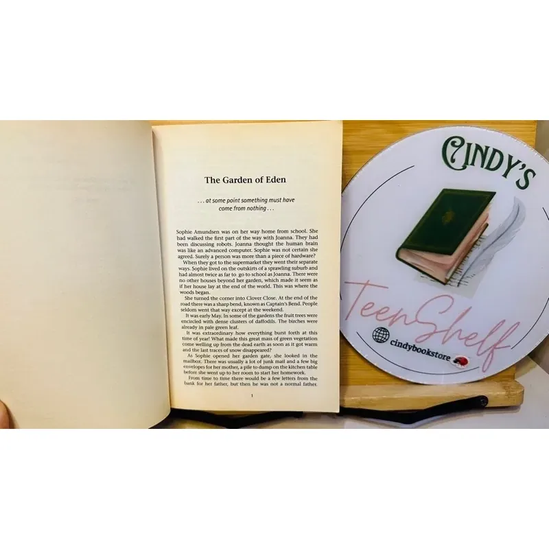 [Sách 2hand từ US] Like new 90% - Sophie’s World - Jostein Gaarder 1009002