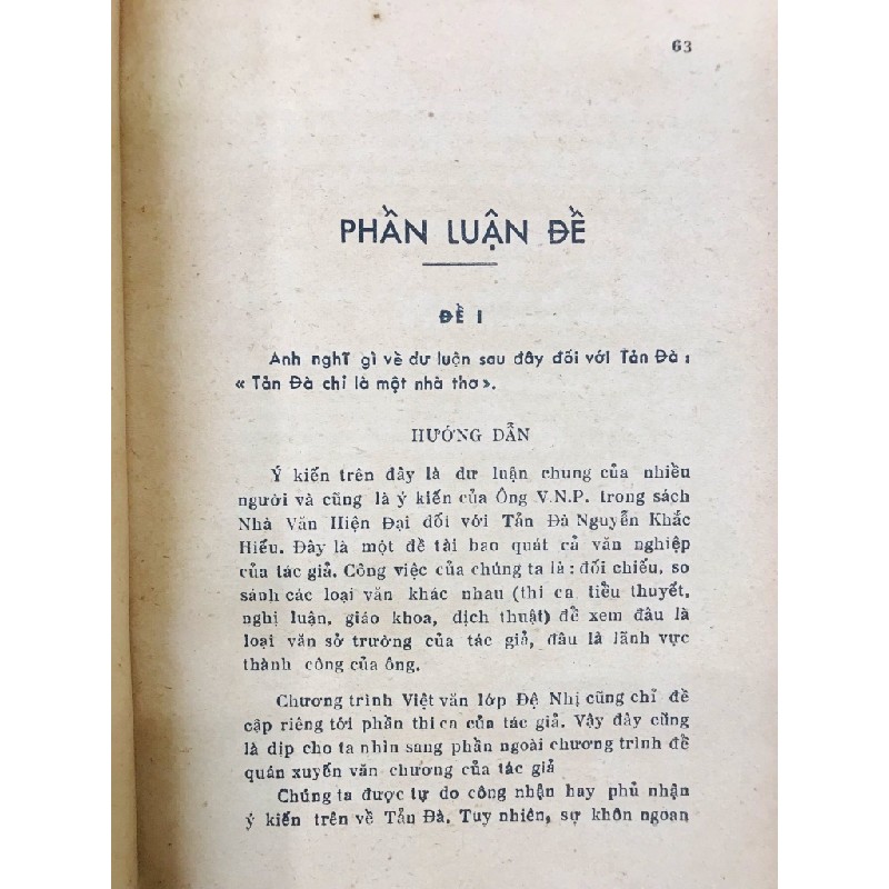 Luận đề về Tản Đà Nguyễn Khắc Hiếu - Nguyễn Văn Mùi & Nguyễn Sỹ Tế 126163