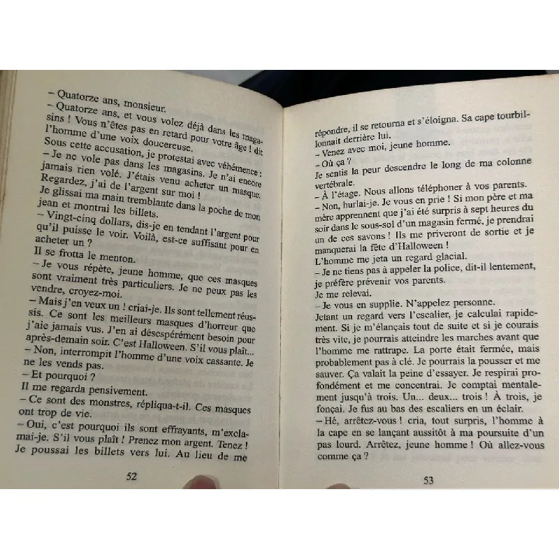 Le Retour du Masque Hanté - R.L.Stine & Série Chair de poule 610095