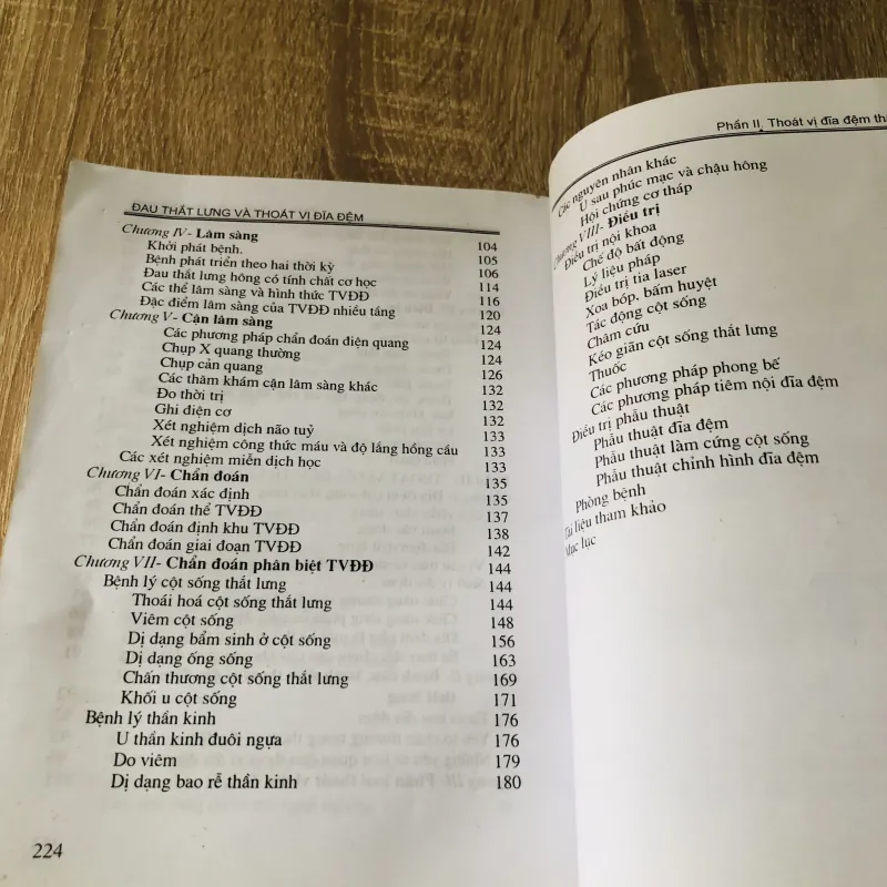 ĐAU THẮT LƯNG & THOÁT VỊ ĐĨA ĐỆM  1017716