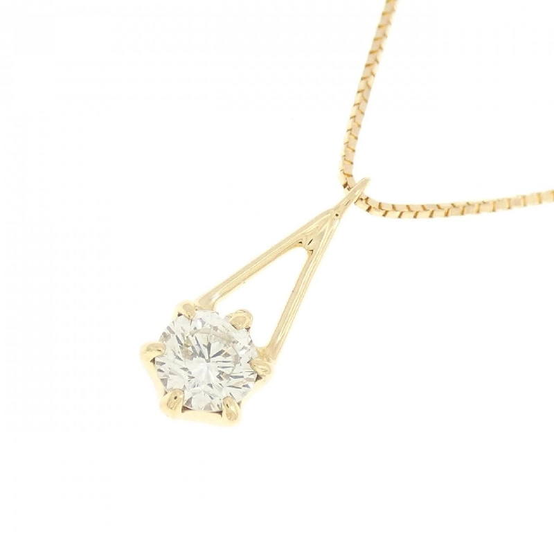 K18YG Dây chuyền kim cương 0.41CT - Hàng hiệu Authentic 868161