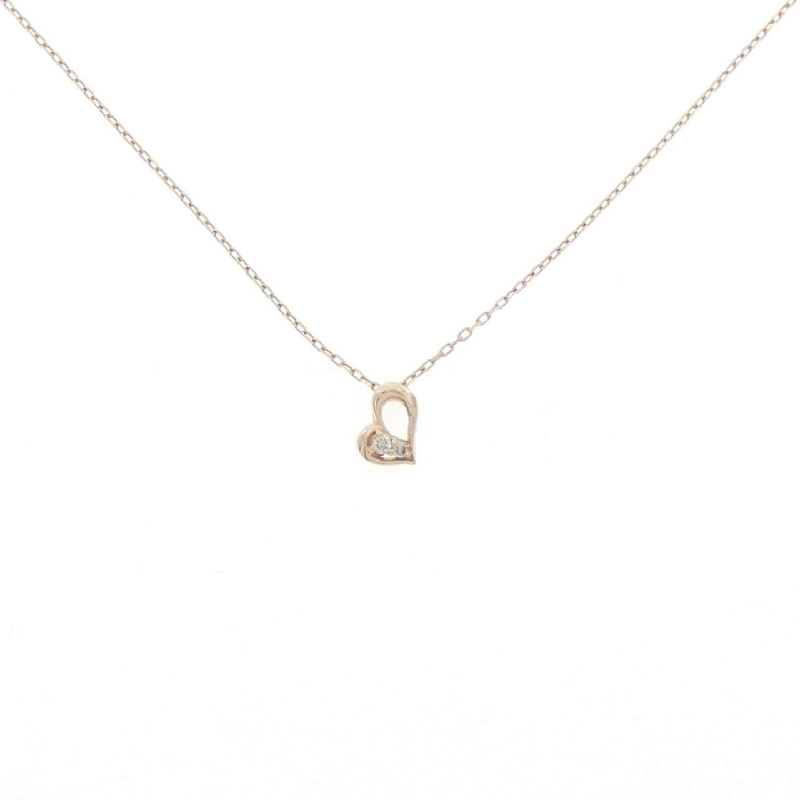 K10PG Heart Diamond Necklace - Hàng hiệu Authentic 864188