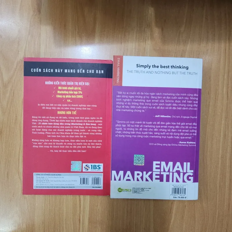 Sách combo 2 quyển Marketing qua email 1044402