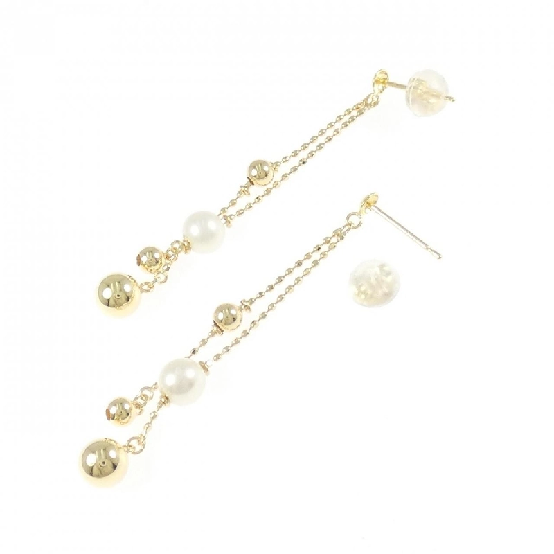 K18YG Bông tai ngọc trai nước ngọt - Hàng hiệu Chính hãng 867003