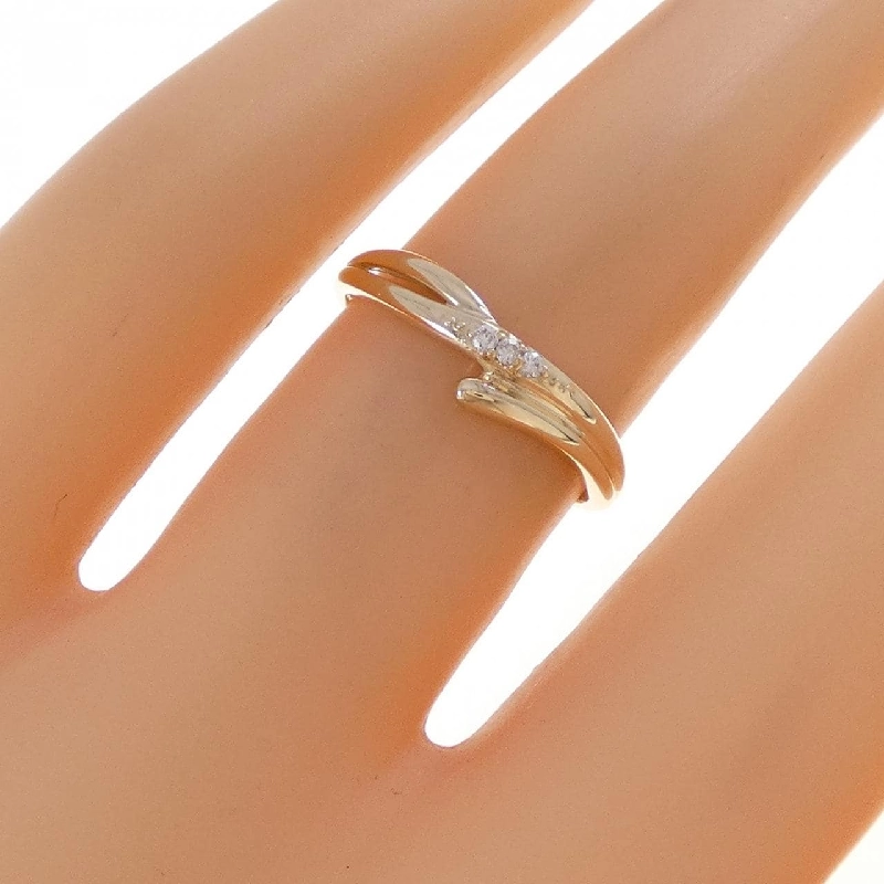 Nhẫn kim cương K10YG 0.03CT - Hàng hiệu Chính hãng 853961