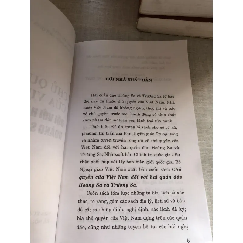 Chủ quyền của Việt Nam đối với hai quần đảo Hoàng Sa và Trường Sa 782808