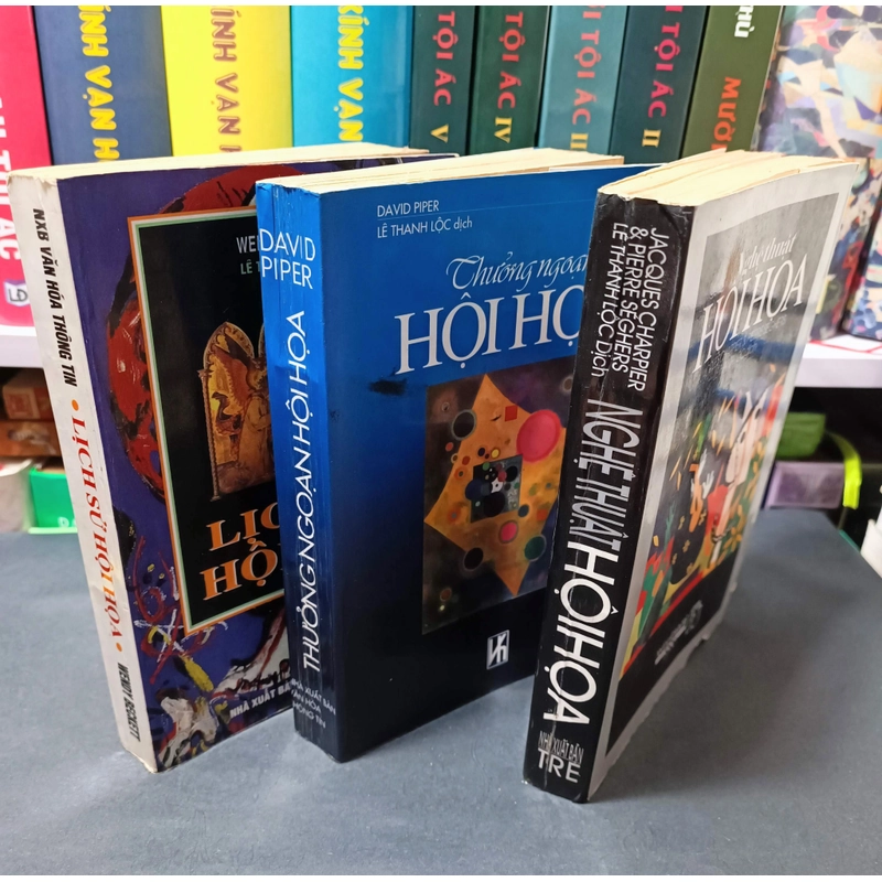 Combo sách về Hội hoạ: Lịch sử hội hoạ- Nghệ thuật hội hoạ- Thưởng ngoạn hội hoạ 270715