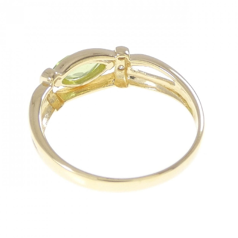 Nhẫn Peridot K18YG - Hàng hiệu Chính hãng 852382
