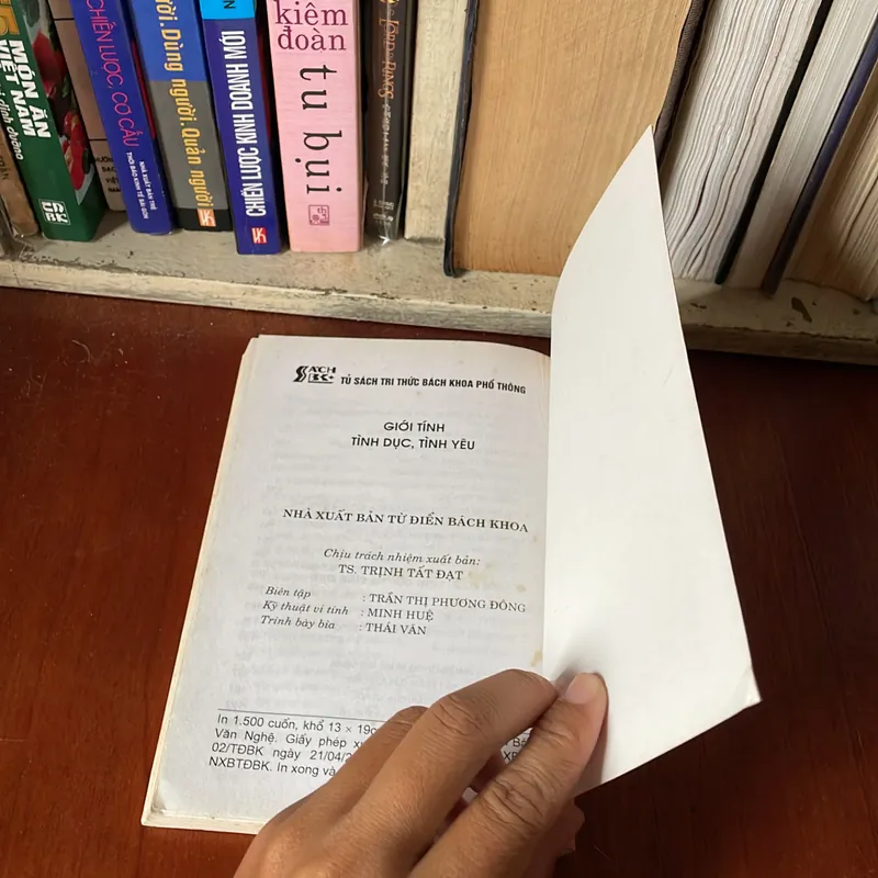 II Tựa sách: Giới Tính, Tình Dục, Tình Yêu - PGS.TS. Nguyễn Như Hiền - 2006 569265
