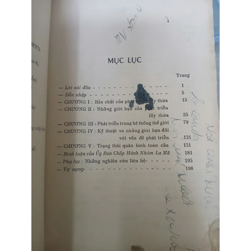 GIỚI HẠN PHÁT TRIỂN - Cung Thúc Tiến và Trần Lương Ngọc dịch thuật 999649