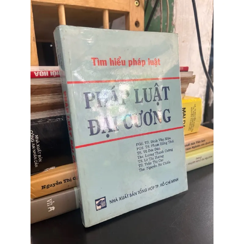 Pháp luật đại cương - PGS, TS. Phạm Hồng Thái 719530
