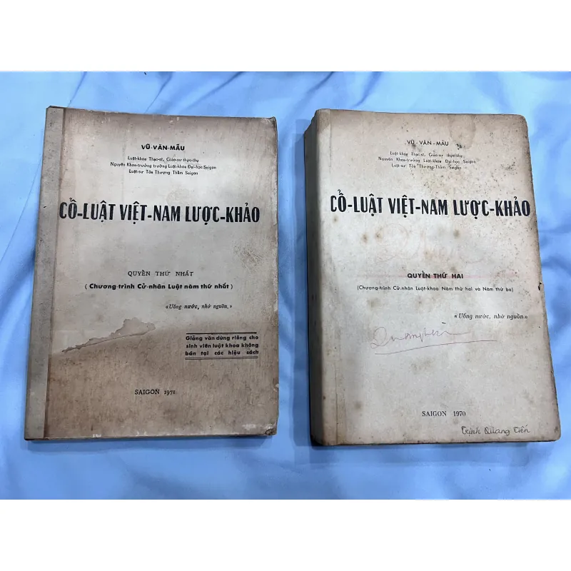 Cổ luật Việt Nam lược khảo - Vũ Văn Mẫu (trọn bộ) 1973 753358