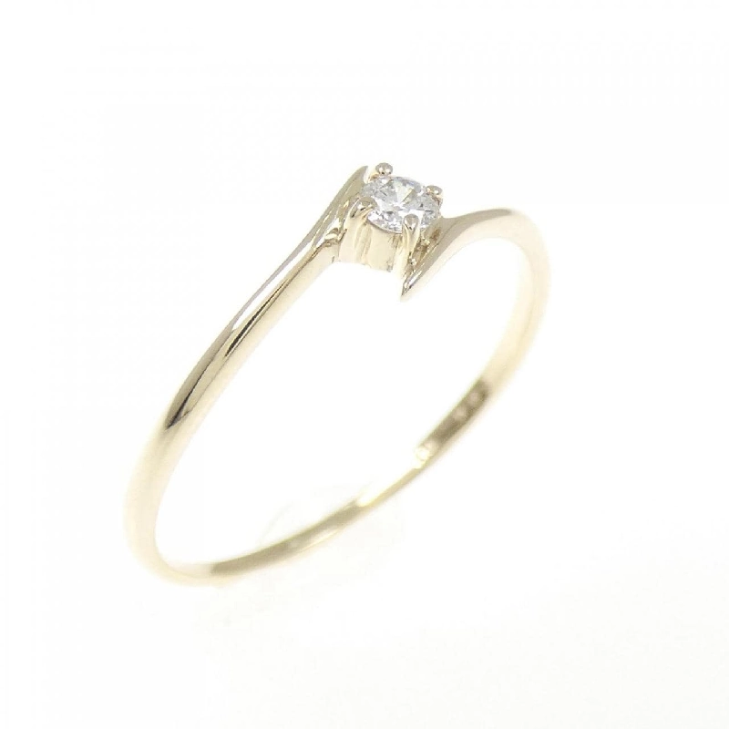 Nhẫn hồng ngọc K10YG 0.03CT 666302