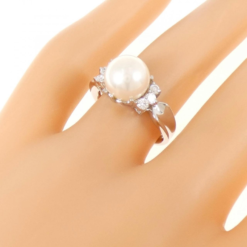 Nhẫn ngọc trai Akoya PT900 8.3mm 667523